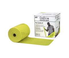 CanDo exercise band, yellow, 50 yard dispenser