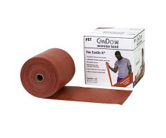 CanDo exercise band, red, 50 yard dispenser