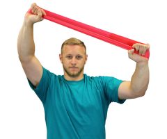 Cando Exercise Loops Red, Light 10" Loop