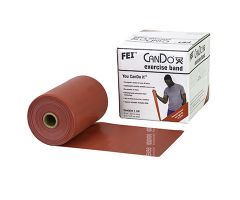 CanDo exercise band, red, 25 yard dispenser
