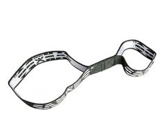 CanDo double loop webbing stirrup for band/tubing, 1 each
