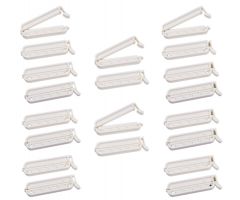 CanDo tubing Klip, medium, 10 pair