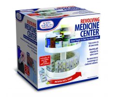 Revolving Medicine Center w 31Daily Pill Compartments