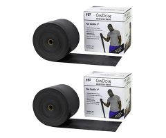 CanDo Twin-Pak exercise band, blue, 100 yard (2 50-yd boxes)