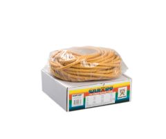 CanDo exercise tubing, gold, 100 feet dispenser
