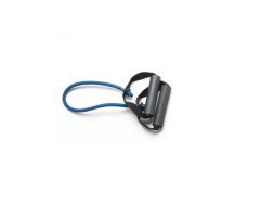 CanDo exercise Tubing-with-Handles, blue, 18"