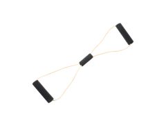 CanDo Bowtie exercise tubing, tan, 22"