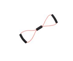 CanDo Bowtie exercise tubing, red, 22"