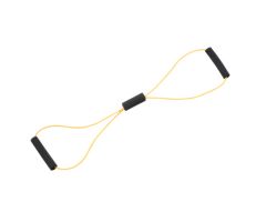 CanDo Bowtie exercise tubing, yellow, 30"