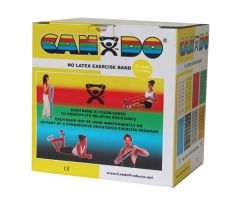 Cando Band, Non-Latex Yellow, X-Light, 25 Yard