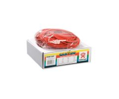 CanDo latex-free exercise tubing, red, 100 feet