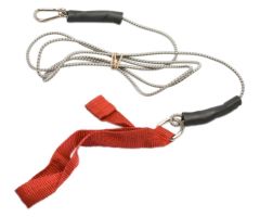 CanDo bungee cord, 7 foot, red