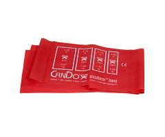 CanDo Accu-Force exercise band, red, 48" strip