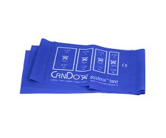 CanDo Accu-Force exercise band, blue, 48" strip