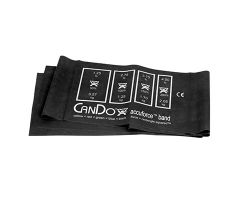 CanDo Accu-Force exercise band, black, 48" strip