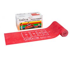 CanDo Accu-Force exercise band, red, 6 yard