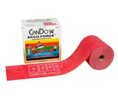 CanDo Accu-Force band, red, 50 yard dispenser
