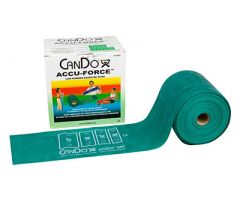 CanDo Accu-Force band, green, 50 yard dispenser