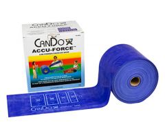 CanDo Accu-Force band, blue, 50 yard dispenser