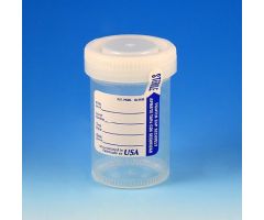 Urine Specimen Container Tite-Rite 53 mm Opening Polypropylene 90 mL (3 oz.) Screw Cap Patient Information Sterile, 1062254CS