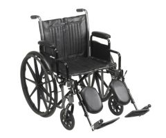 Wheelchair McKesson Desk Length Arm Padded-1065279
