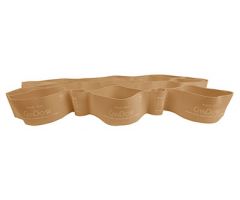 CanDo Multi-Grip Exerciser, 6 Foot Exerciser, XX-Light, Tan, case of 24