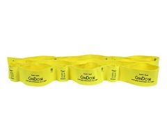 CanDo Multi-Grip Exerciser, 6 Foot Exerciser, X-Light, Yellow, case of 24