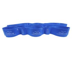 CanDo Multi-Grip Exerciser, 6 Foot Exerciser, Heavy, Blue