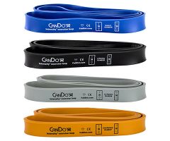 CanDo Intensity Loop, Set of 4: blue (heavy) through gold (xxx-heavy)