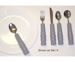 Weighted Utensils Set 4 Tea & Soupspoon Fork and Knife