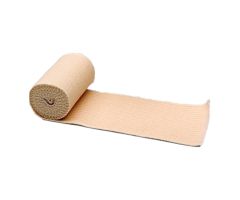 Elastic Bandage  3 Inch X 4-1/2 Yard Single Hook and Loop Closure Tan NonSterile Standard Compression