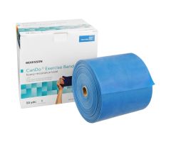 Exercise Resistance Band  CanDo Blue 5 Inch X 50 Yard Heavy Resistance