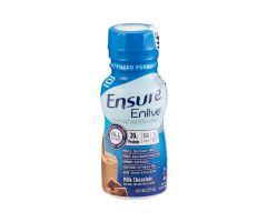 ENSURE, ENLIVE CHOCOLATE 8OZ BOTTLE (24/CS)