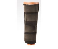 Knee Immobilizer Single Panel One Size Fits Most Hook and Loop Strap Closure Up to 25 Inch Thigh Circumference 18 Inch Length Left or Right Knee