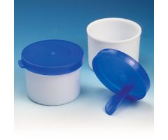 Stool Specimen Container Polypropylene 20 mL (0.67 oz.) Snap-On Lid Unprinted NonSterile, 1079377CS