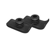 Walker Glide Ski (Pair ) Black