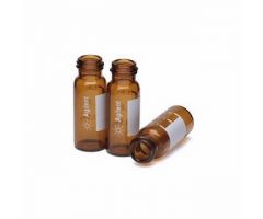 VIAL, SCREW TOP AMBER WRITE-ONSPOT CERTIFIED 2ML (100/PK)