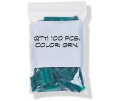 Zip Closure Bag Clear Line 13 X 15 Inch LDPE Clear