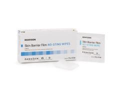 Skin Barrier Wipe  No Sting 75 to 100% Strength Hexamethyldisiloxane Individual Packet Sterile