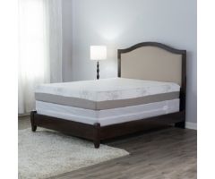 Bedding Encasement Protect-A-Bed 38 X 80 X 10 to 16 Inch 100% Polyester Main Panel / 100% Polyurethane Laminate Lining / 100% Polyester Skirt For Twin X-Large Size Mattresses