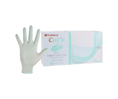 Gloves Exam Cyntek PF Latex XL Winter Green Mild Citrus Peppermint 100/Bx, 10 BX/CA, 1089586BX