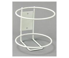 Hold-It Canister Holder Wall Mount White Metal 10 EA/CA