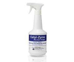 Dual Enzymatic Instrument Detergent Cetyl-Zyme Pro-Am Foam Foam RTU 24 oz. Bottle Pleasant Scent