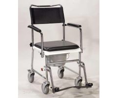 Wheelchair - Transport With Comm Open, Drop-Arm, Assembled