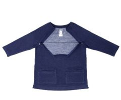 Knit Top AuthoredThe Irreplaceable Top X-Large Taupe 2 Pockets 3/4 Raglan Sleeves Female