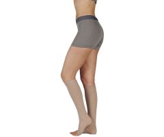 Juzo 2002 30-40 mmHg Soft Short Knee High Stocking-Size V-Black