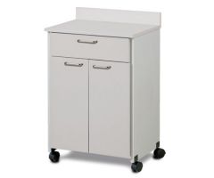 CABINET, TRTMT MOBILE W/2DOOR/1DRWR GRY