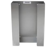 Glove Box Holder Wall Mounted 3-Box Capacity Silver Stainless Steel