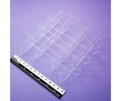 Clear Acrylic Divider Set for HCL Crash Cart Box for Metro  Lifeline  Crash Cart 