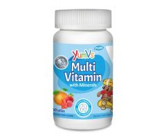 Multivitamin Supplement with Minerals Assorted Fruit Flavors
